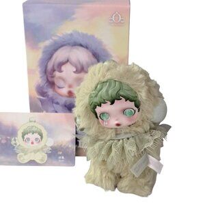 PopMart Skullpanda L'impressionnisme POND Plush Skull Panda Confirmed